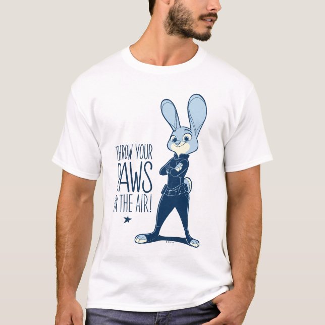 Zootopia | Judy Hopps - Paws in the Air! T-Shirt (Front)