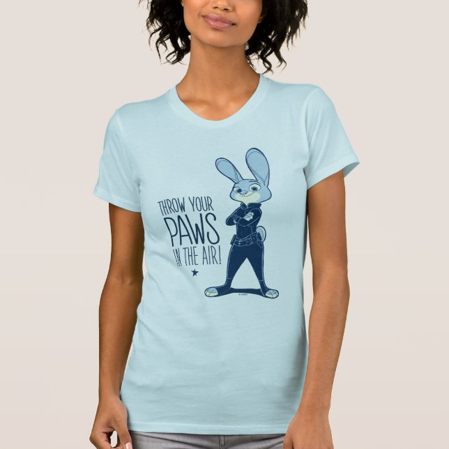 Zootopia | Judy Hopps - Paws in the Air! T-Shirt (Front)