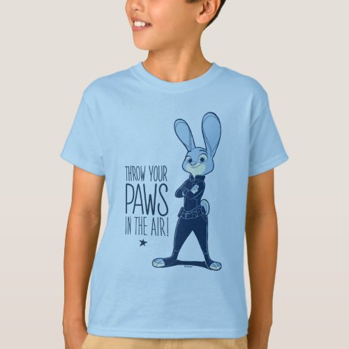 Zootopia  Judy Hopps _ Paws in the Air T_Shirt