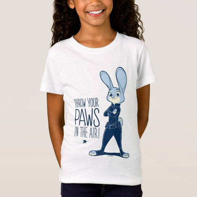Zootopia | Judy Hopps - Paws in the Air! T-Shirt (Front)