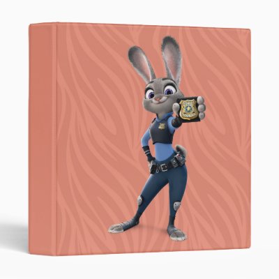 Zootopia | Judy Hopps - Showing Badge Binder