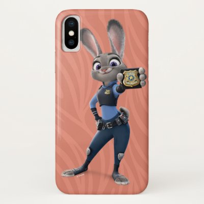 Zootopia | Judy Hopps - Showing Badge iPhone X Case