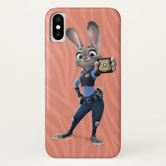 Zootopia | Judy Hopps - Showing Badge Case-Mate iPhone Case (Back)