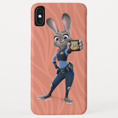 Zootopia | Judy Hopps - Showing Badge iPhone XS Max Case