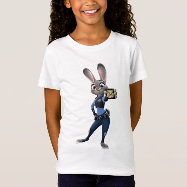 Zootopia | Judy Hopps - Showing Badge T-Shirt (Front)