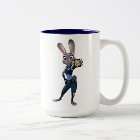 Zootopia | Judy Hopps - Showing Badge Two-tone Coffee Mug