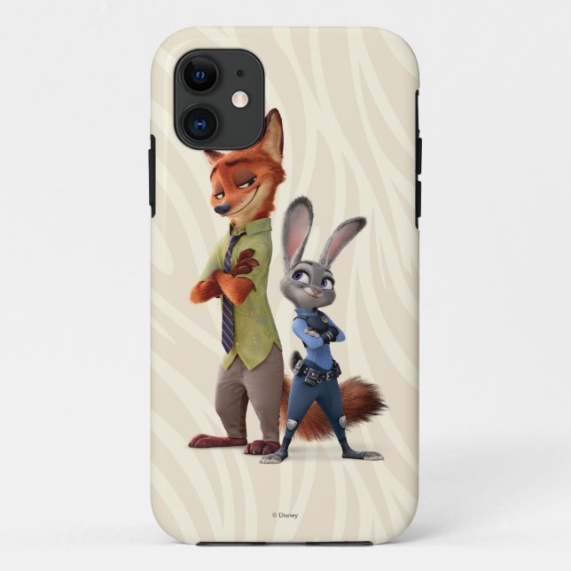 Zootopia | Judy & Nick Best Buddies Case-Mate iPhone Case (Back)