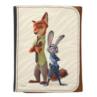 Zootopia | Judy &amp; Nick Best Buddies Leather Trifold Wallet