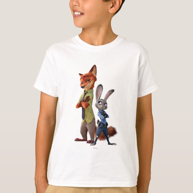Zootopia | Judy & Nick Best Buddies T-Shirt (Front)