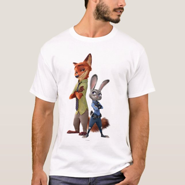 Zootopia | Judy & Nick Best Buddies T-Shirt (Front)