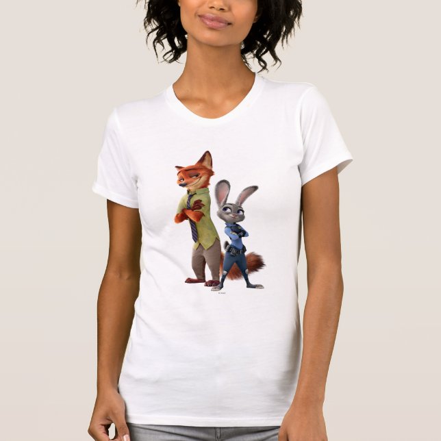 Zootopia | Judy & Nick Best Buddies T-Shirt (Front)