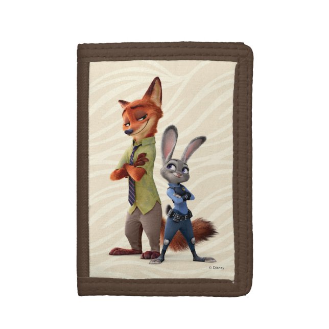 Zootopia | Judy & Nick Best Buddies Trifold Wallet (Front Vertical)