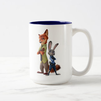 Zootopia | Judy & Nick Best Buddies Two-Tone Coffee Mug