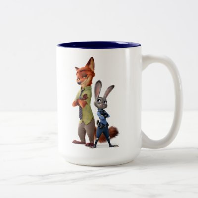Zootopia | Judy &amp; Nick Best Buddies Two-Tone Coffee Mug
