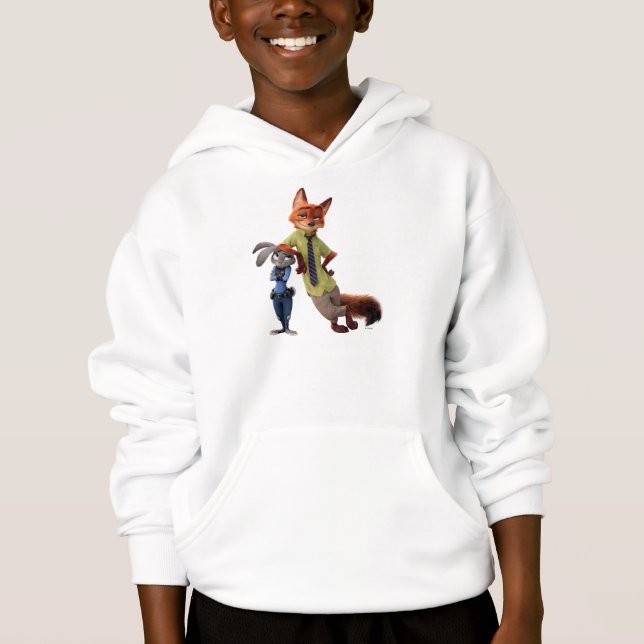Zootopia | Judy & Nick - Just Chilling! Hoodie (Front)