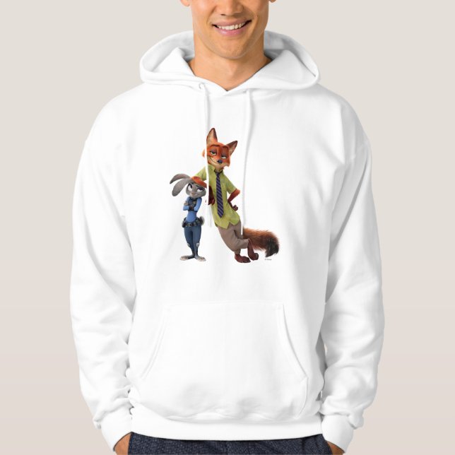 Zootopia | Judy & Nick - Just Chilling! Hoodie (Front)