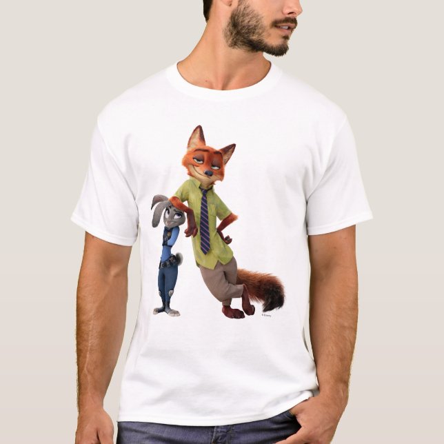 Zootopia | Judy & Nick - Just Chilling! T-Shirt (Front)