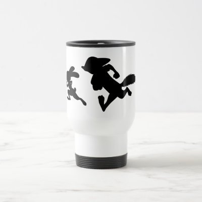 Zootopia | Judy &amp; Nick Running Silhouette Travel Mug