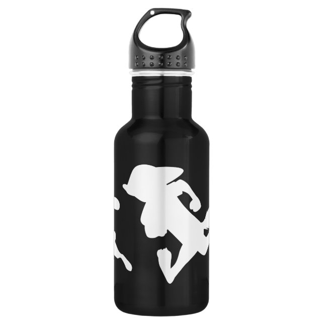 Zootopia | Judy & Nick Running Silhouette Water Bottle (Front)