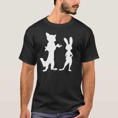 Zootopia | Judy &amp; Nick Silhouette T-Shirt