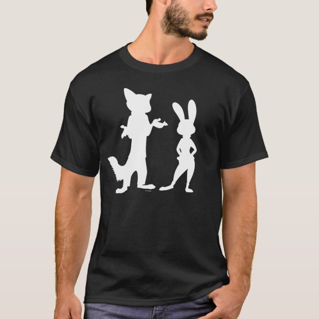 Zootopia | Judy & Nick Silhouette T-Shirt (Front)