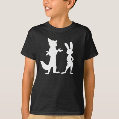Zootopia | Judy &amp; Nick Silhouette T-Shirt