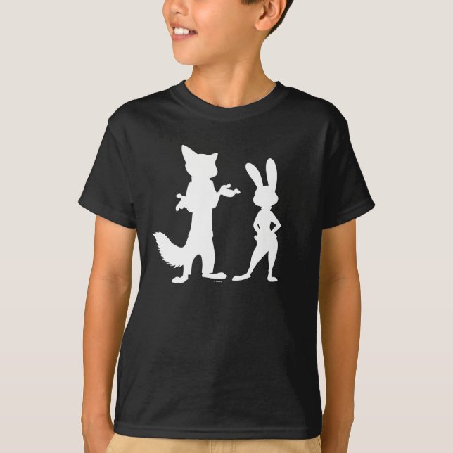 Zootopia | Judy & Nick Silhouette T-Shirt (Front)