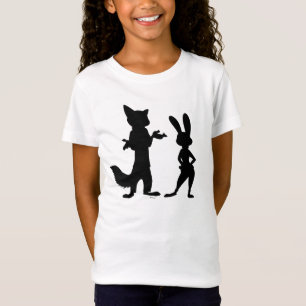 Zootopia Judy & Nick Silhouette T-Shirt