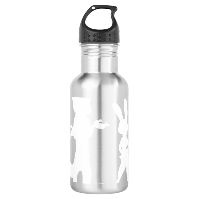 Zootopia | Judy & Nick Silhouette Water Bottle (Front)