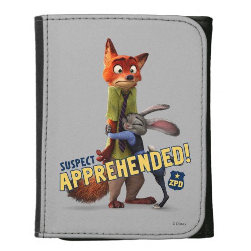 Zootopia  Judy  Nick _ Suspect Apprehended Leather Trifold Wallet