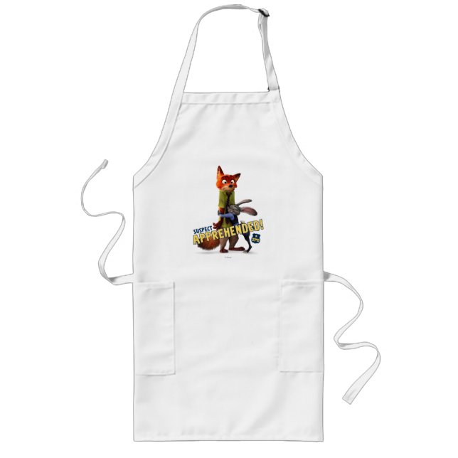 Zootopia | Judy & Nick - Suspect Apprehended! Long Apron (Front)