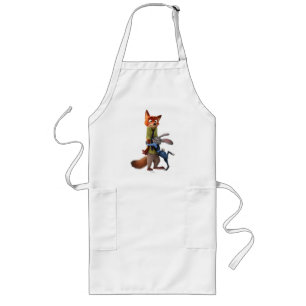 Zootopia Judy & Nick - Suspect Apprehended! Long Apron