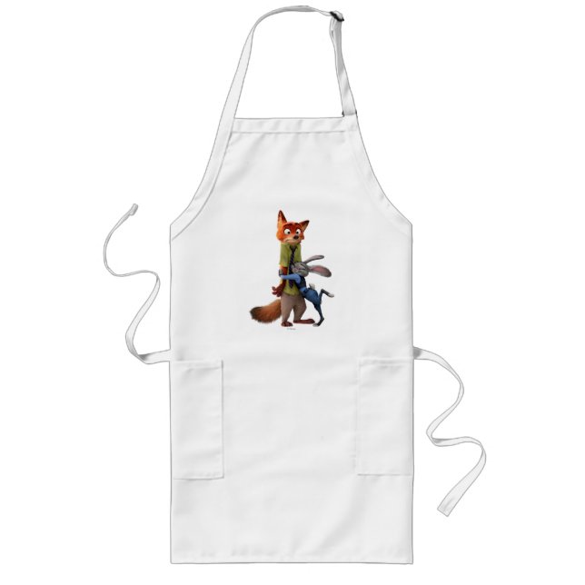 Zootopia | Judy & Nick - Suspect Apprehended! Long Apron (Front)