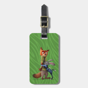 Zootopia Judy & Nick - Suspect Apprehended! Luggage Tag