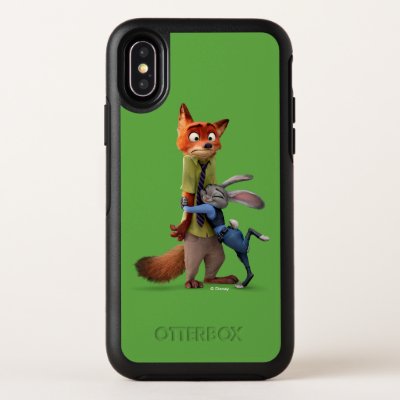 Zootopia | Judy &amp; Nick - Suspect Apprehended! OtterBox Symmetry iPhone X Case