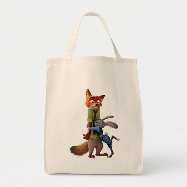 Zootopia | Judy & Nick - Suspect Apprehended! Tote Bag (Front)