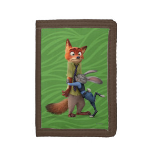 Zootopia Judy & Nick - Suspect Apprehended! Tri-fold Wallet