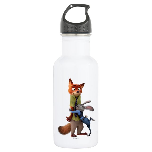 Zootopia | Judy & Nick - Suspect Apprehended! Water Bottle (Front)