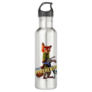 Zootopia Judy & Nick - Suspect Apprehended! Water Bottle