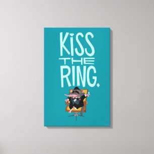 Zootopia Kiss the Ring Canvas Print