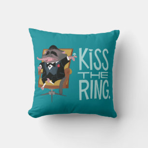 Zootopia   Kiss the Ring Throw Pillow