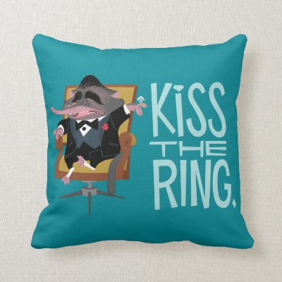Zootopia | Kiss the Ring Throw Pillow