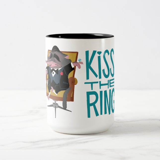 Zootopia | Kiss the Ring Two-Tone Coffee Mug (Center)
