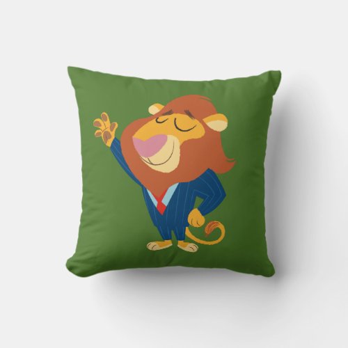 Zootopia  Mayor Lionheart Throw Pillow