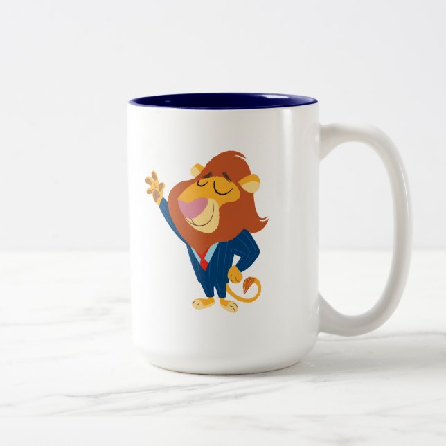 Zootopia | Mayor Lionheart Two-Tone Coffee Mug (Right)