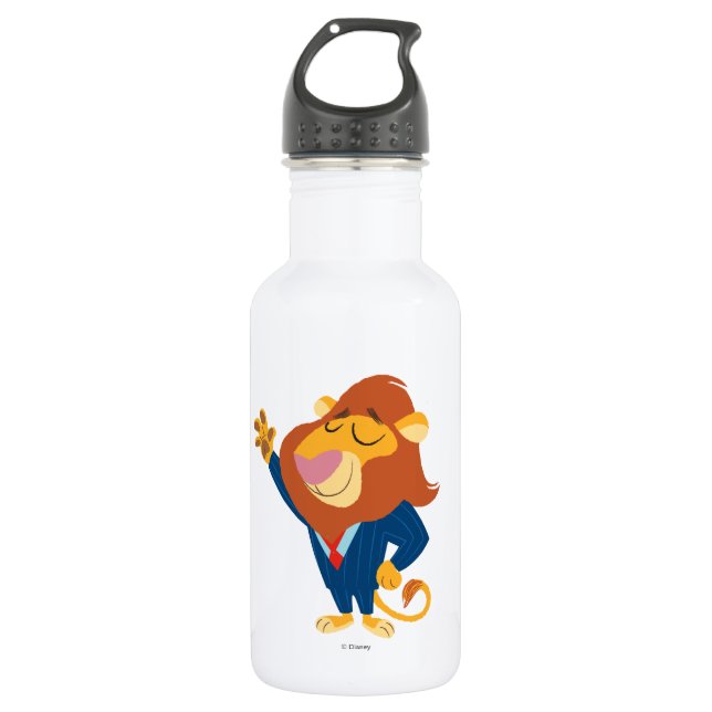 Zootopia | Mayor Lionheart Water Bottle (Front)