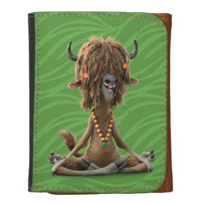 Zootopia | Meditate with Yax Leather Tri-fold Wallet
