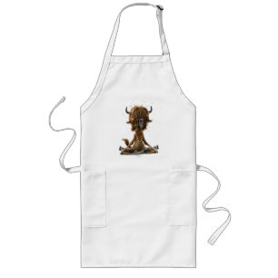Zootopia Meditate with Yax Long Apron