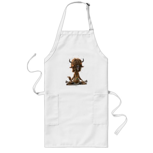 Zootopia | Meditate with Yax Long Apron (Front)