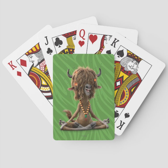 Zootopia | Meditate with Yax Playing Cards (Back)